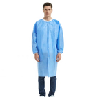 Disposable Lab Coat 25-50gsm Breathable Comfortable Wholesale Nonwoven Products