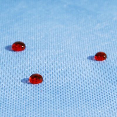 Material repelente de Sms do sangue para os vestidos BFE impermeável 99%