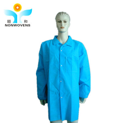 Blue Or Customized XL Disposable Lab Coat Ideal For Laboratory Applications