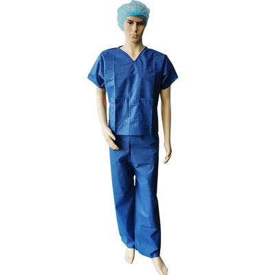 Doutor cirúrgico Medical Uniform de Scrub Suits Patient da enfermeira das luvas curtos
