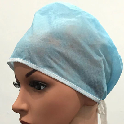 Chapéus Bouffant médicos não tecidos descartáveis do doutor Cap Elastic Surgical de SMS