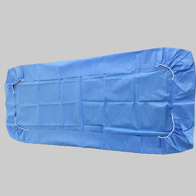 Tampa de cama completa não tecida descartável médica Underpad elástico da tampa de cama