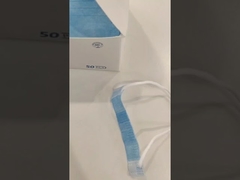 Máscara protetora descartável médica de 3 dobras para a proteção diária com cor diferente