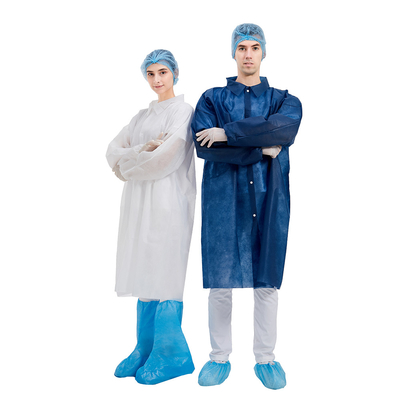 Disposable Lab Coat Lightweight Non Woven Fabric For Medical Pp Sms FABRIC