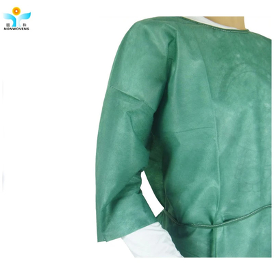 Hospital Isolation Gowns with Elastic Cuff 10pcs/ Bag Packaging Non-woven Products