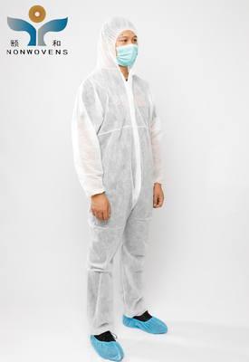 SBPP Disposable Protective Coverall Suits 25gsm CE ISO Non Woven Clothing